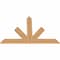 Ekena Millwork Saratoga Timber Gable Bracket, Western Red Cedar, 60"W x 40"H x 1 1/2"D x 5 1/2"F, 16/12 Pitch GBW060X40X0206SAR00SWR - alternate 3